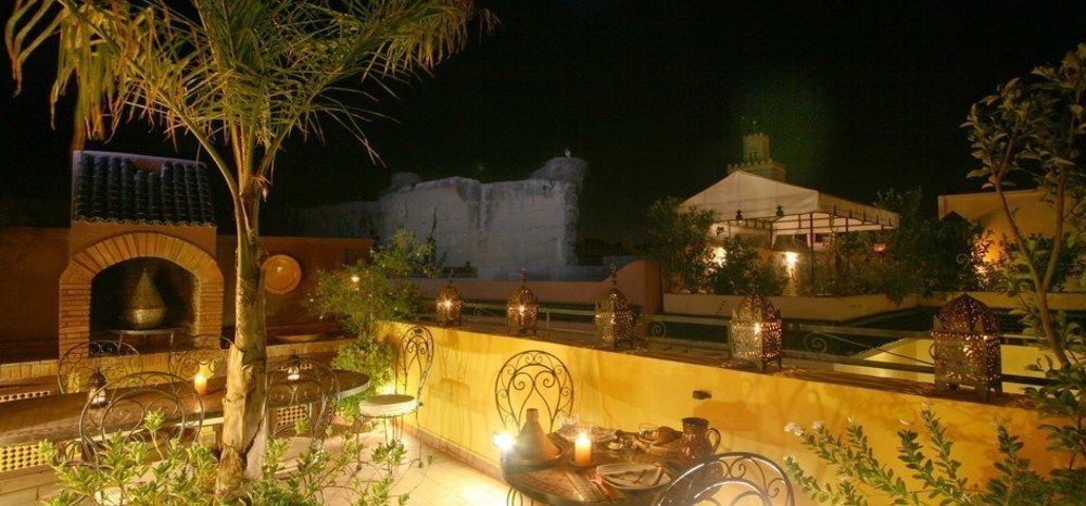 Riad Villa Harmonie Marrakesh Restaurante foto